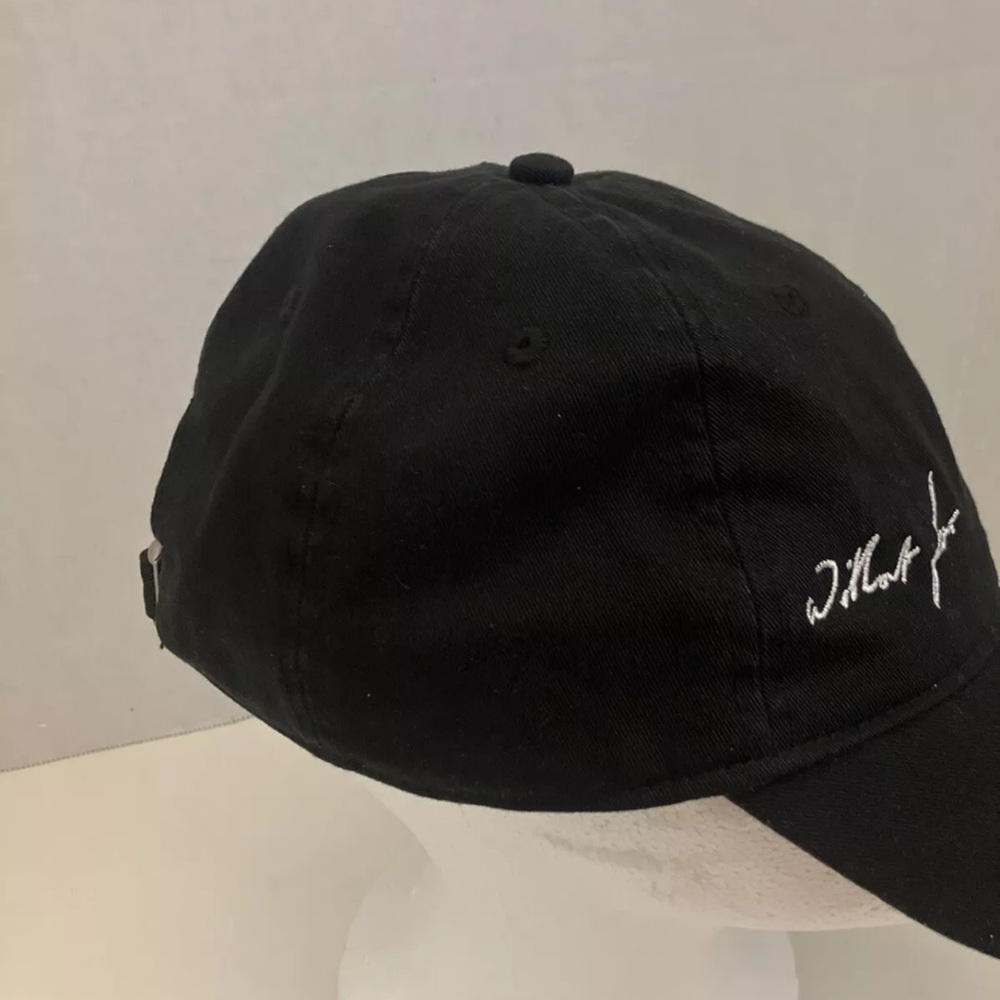 Dermot Kennedy Without Fear Tour Black Baseball Cap Hat Adjustable Strapback - Picture 5 of 7